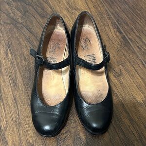 Black Folklorico/Flamenco Shoes